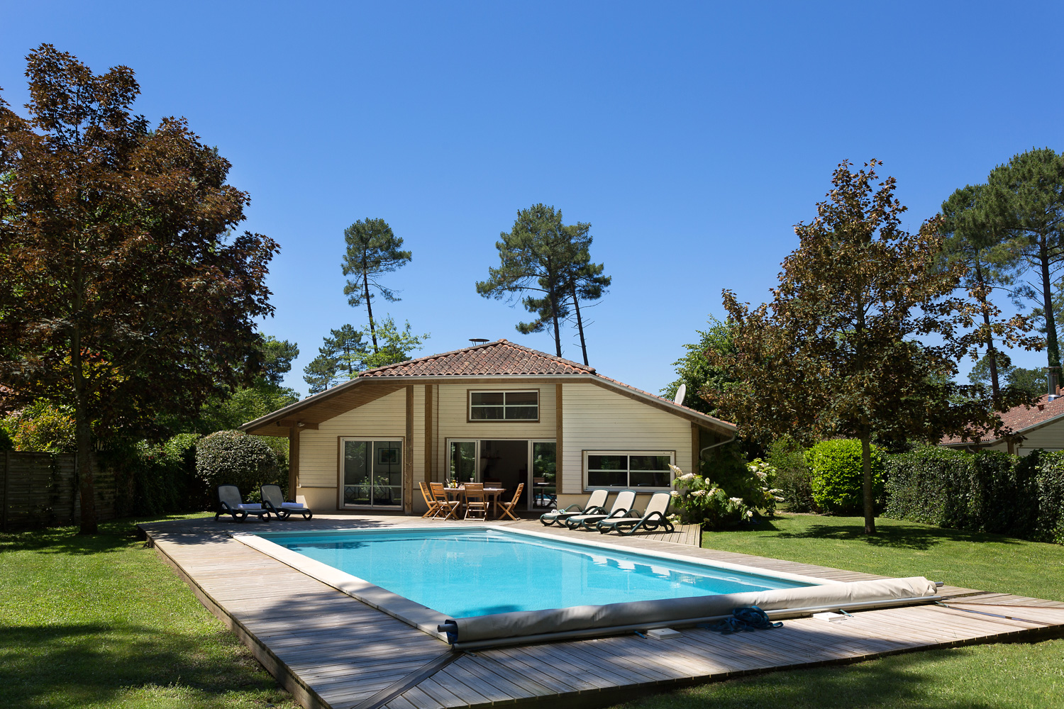 Villa avec Piscine - Clairière aux Chevreuils