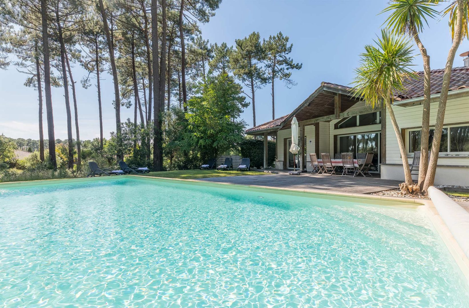 Villa avec piscine à Moliets - Madame Vacances