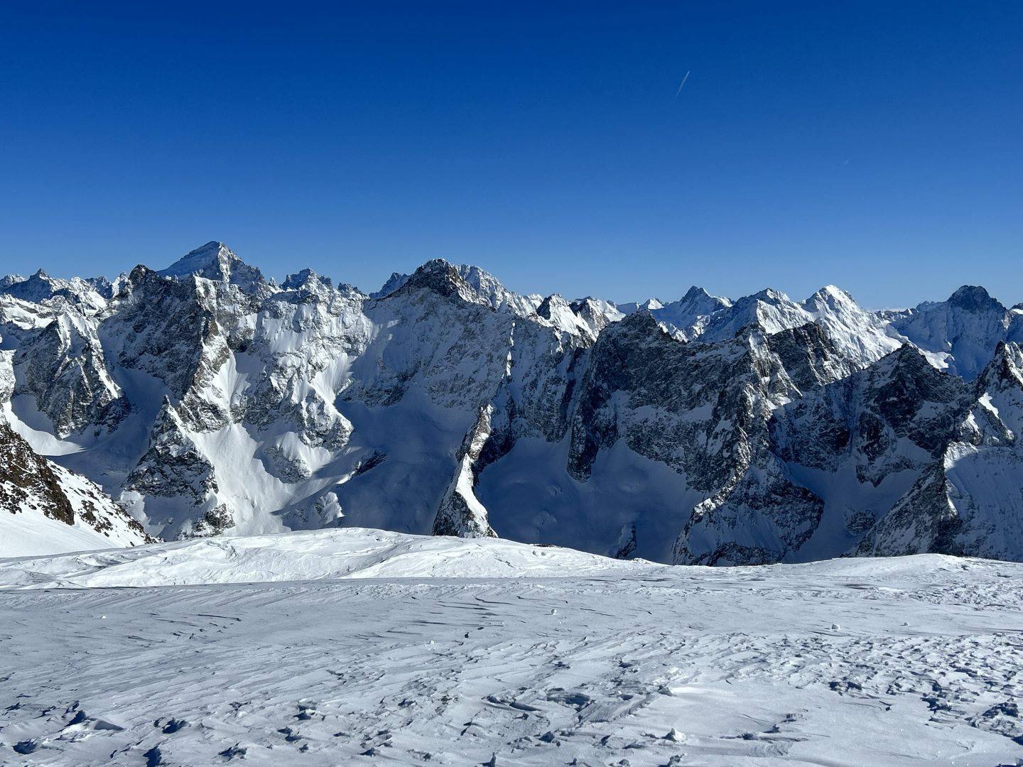 Chaines montagneuses aux 2 Alpes